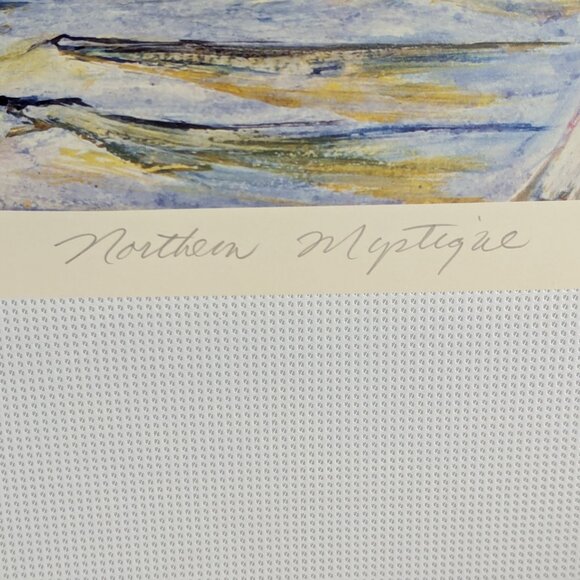 Peter Daniels "Northern Mystique" Signed & Numbered 84/950 18" x 24" Print - Picture 6 of 13